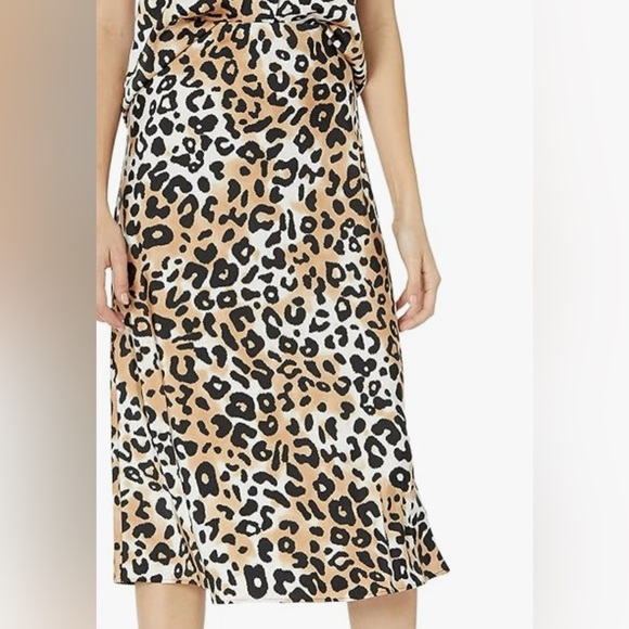 The Drop Women’s Maya silky slip skirt - Picture 1 of 6